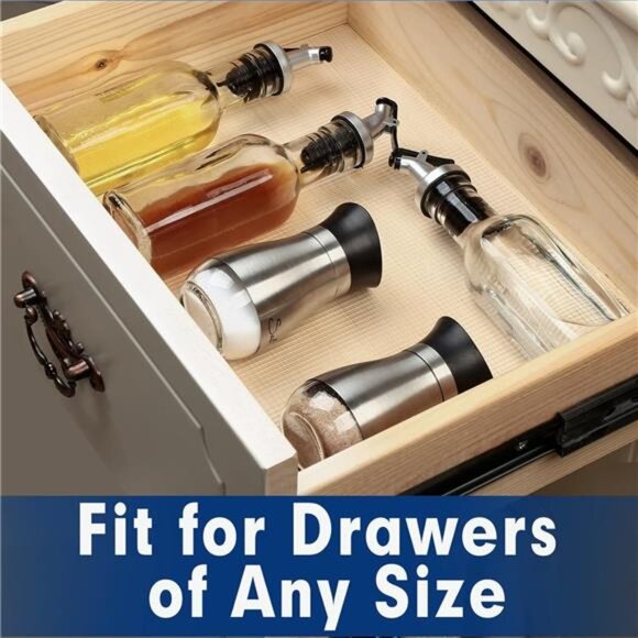 Shelf Liner, Drawer Liner, 12 Inches x 20 FT Cabinet Liner for Kitchen Cabinets - Picture 2 of 7